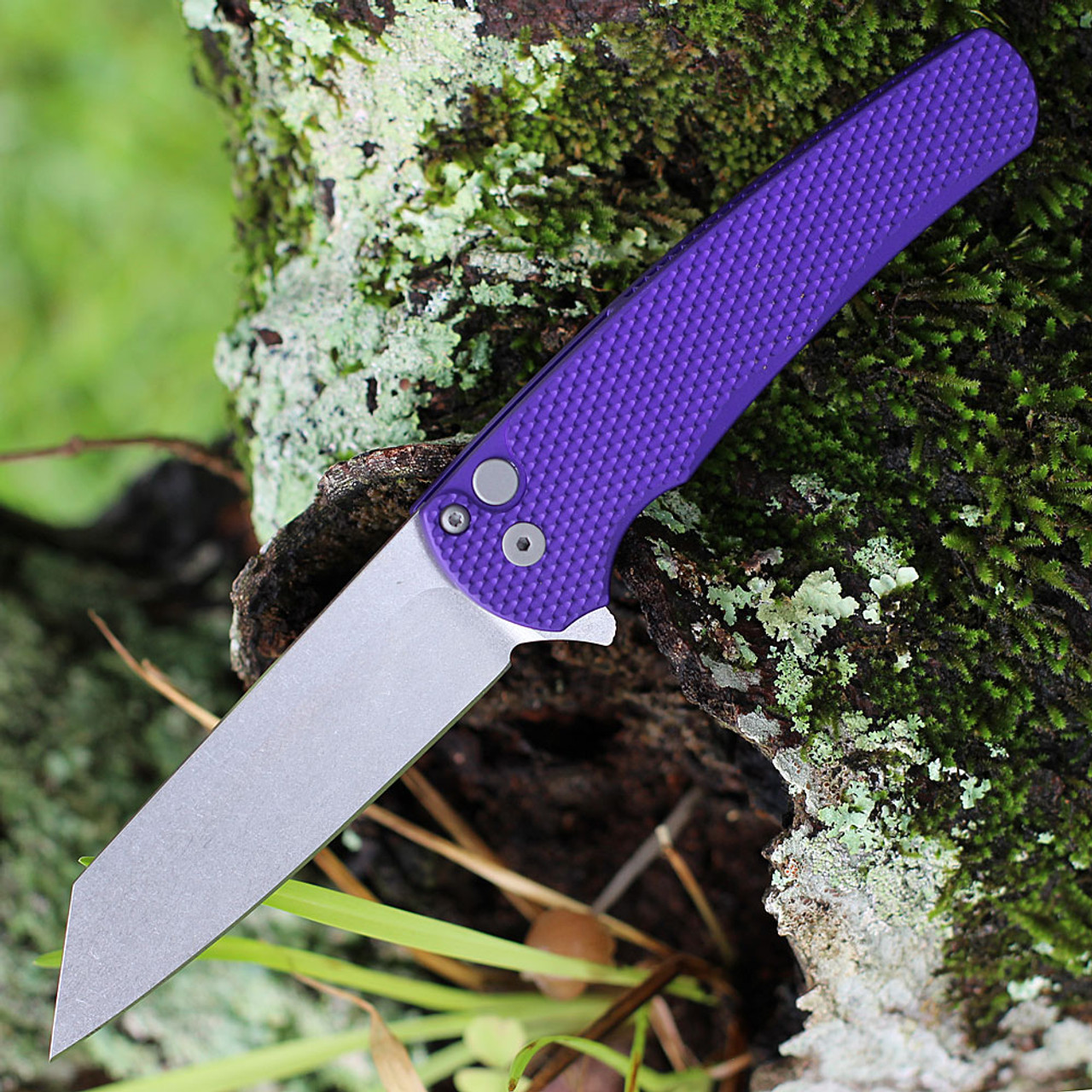 Pro-Tech Malibu Purple Textured (3.5" SW Reverse Tanto) 5205-PURPLE