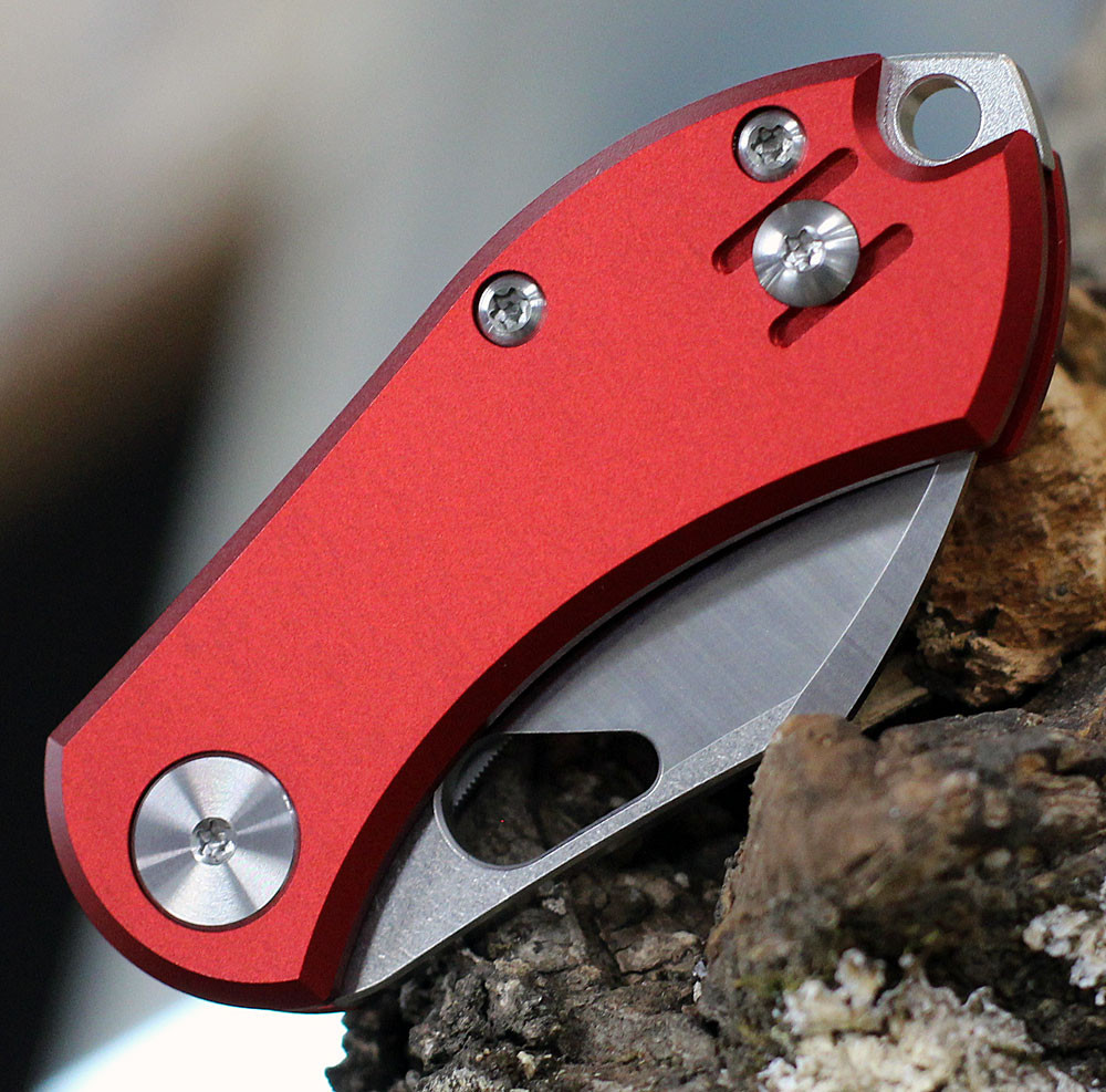 GiantMouse Ace Nibbler | Red Aluminum | Knifeworks
