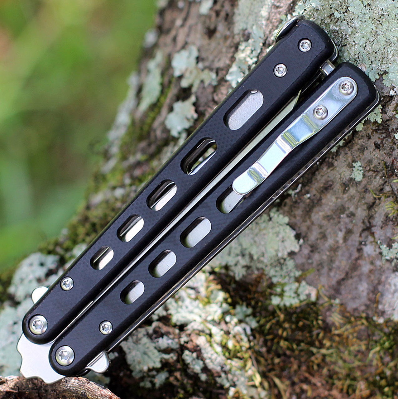 Boker Plus Balisong - Black G10 - D2 Steel - Butterfly Knife