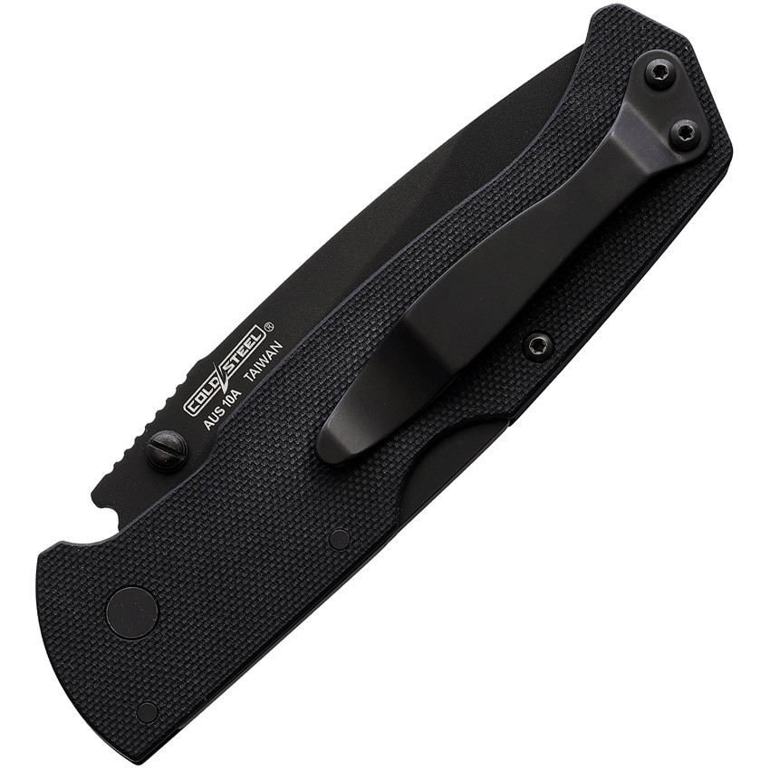 Cold Steel OSS Kampfmesser – Feststehende Klinge Mit Kraton-Griff, Schwarz