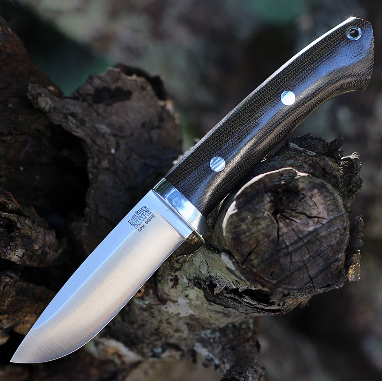 Bark River Classic Drop Point Hunter |BA02176MGC | Knifeworks