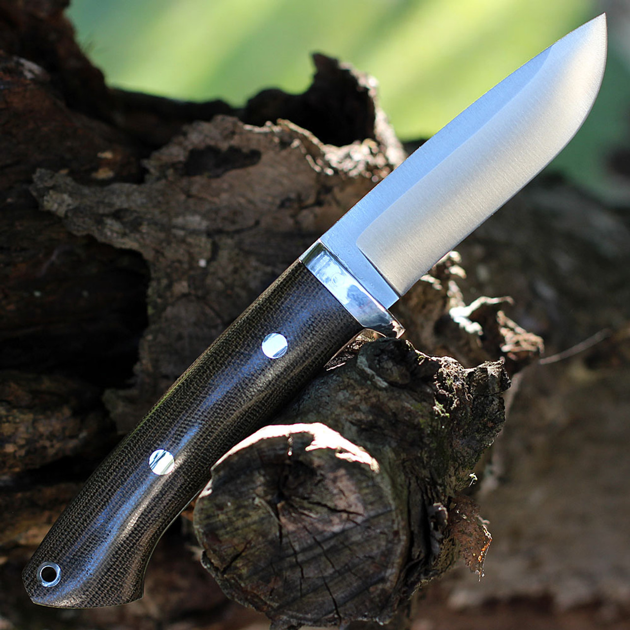 Bark River Classic Drop Point Hunter |BA02176MGC | Knifeworks