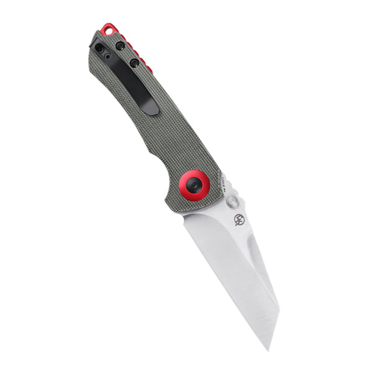 Exclusive Kizer EXTRA Mini Paragon Folding Knife Black/Red