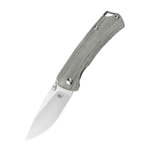 Kizer T1 154CM Green Micarta Frame Lock V3490C1