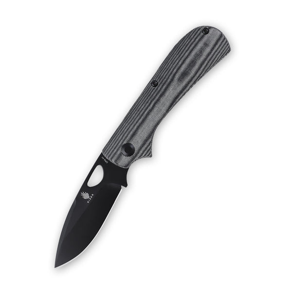 Kizer Zipslip CPM 4V Black Micarta Slipjoint V3507N4