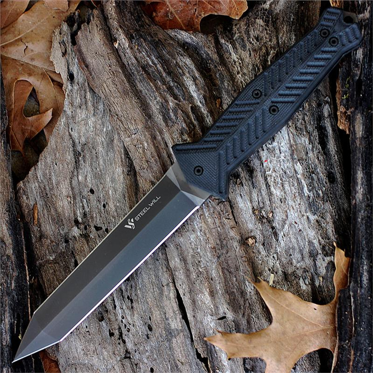 Steel Will Tactical Series Adept 1000, Double Edged Fixed Blade