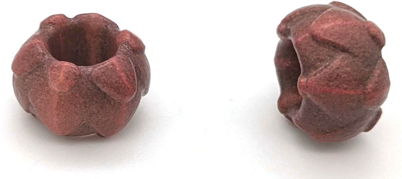 Chroma Scales Lanyard Bead (CHR00011318) 0.38" Red