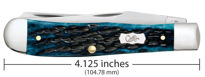 Case Trapper | Mediterranean Blue Bone| Knifeworks