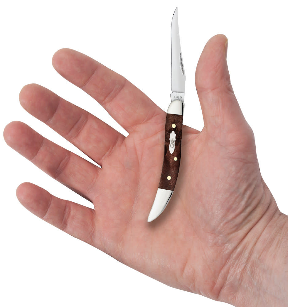 Case Small Toothpick | Smooth Brown Maple Wood| Knifeworks