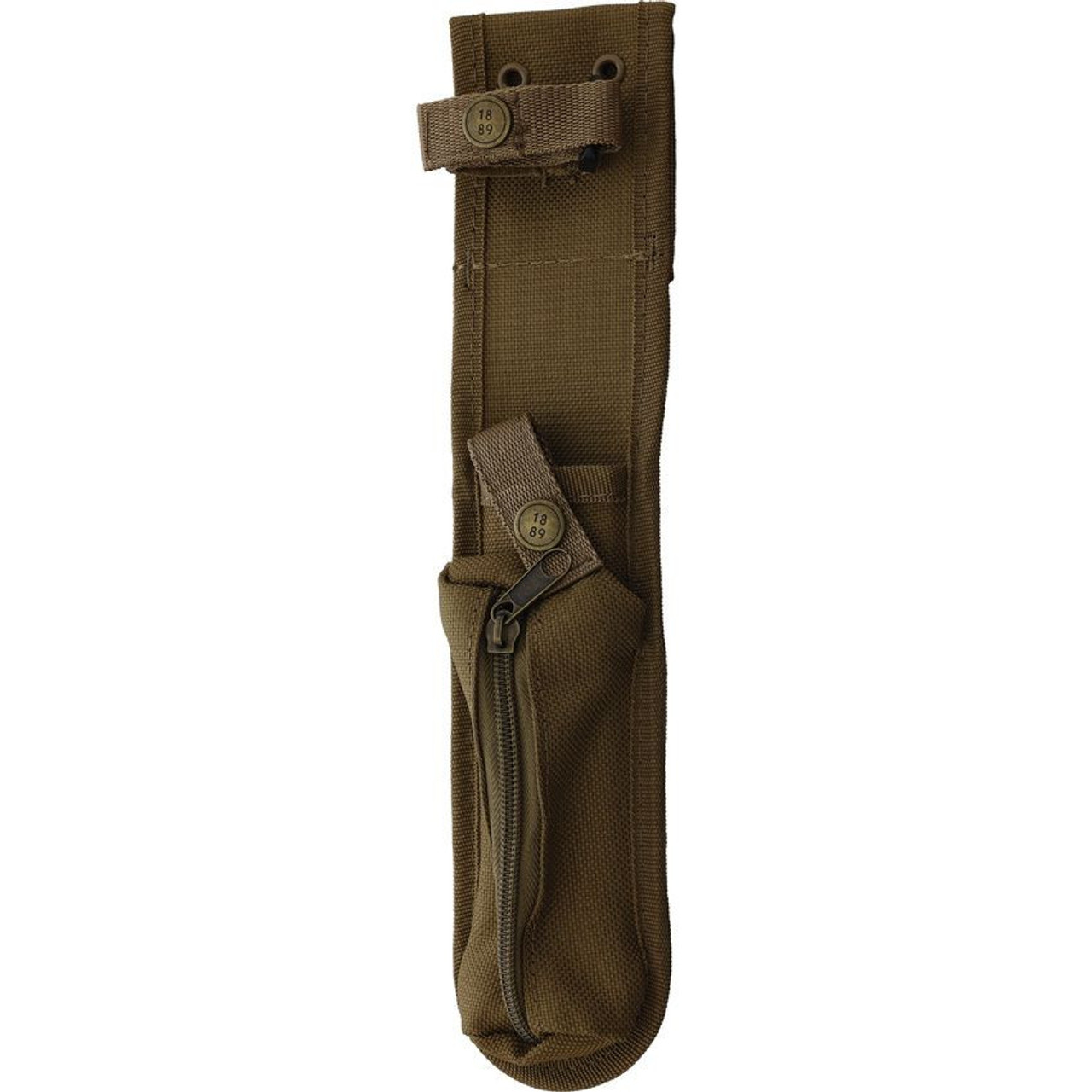 Ontario Black Bird S35VN Fixed Blade (ON7503) - 5.0in CPM-S35VN Spear Point Satin Plain Blade, Black Micarta Handle