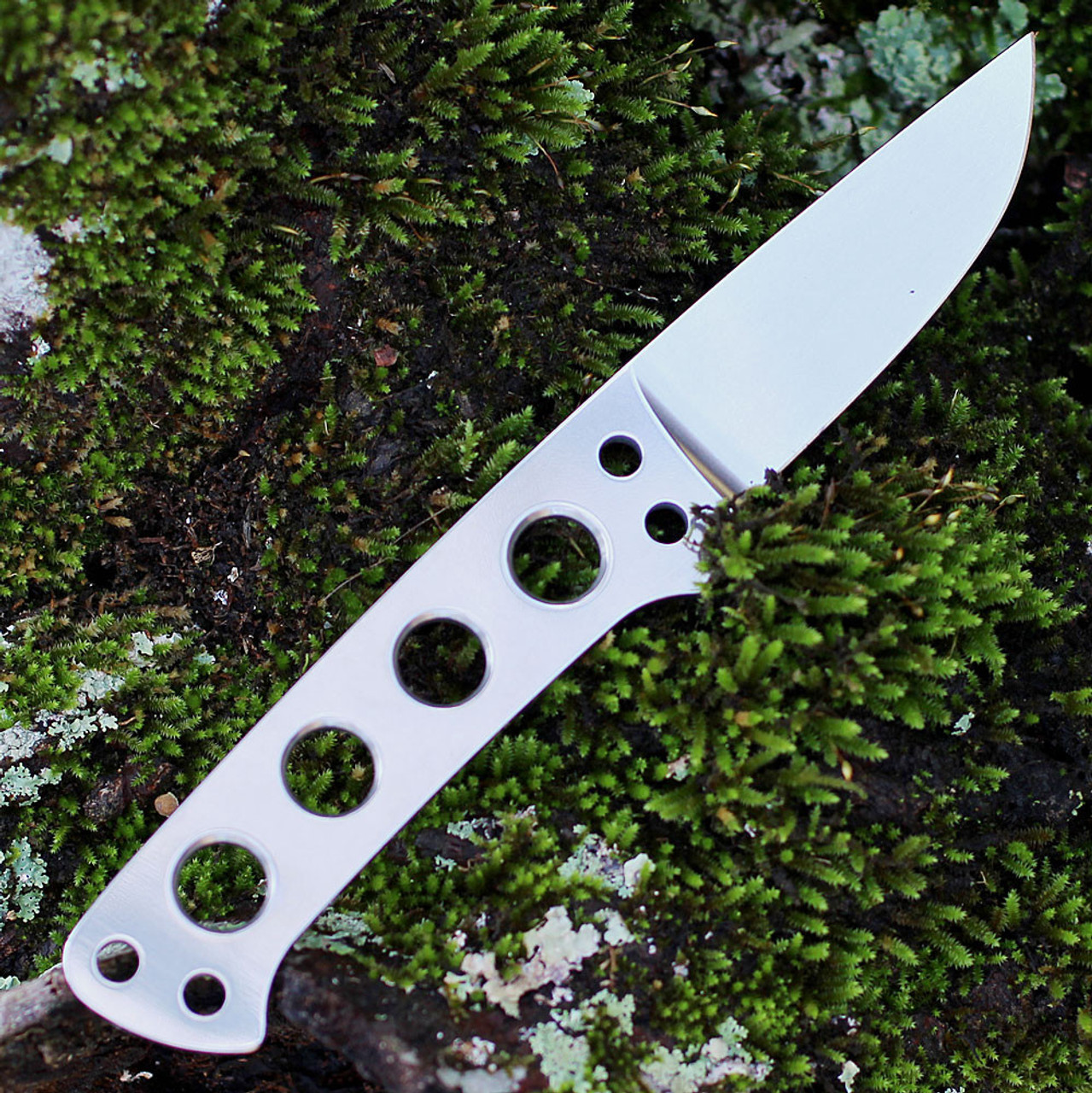 White River ATK (Always There Knife) Neck Knife - 2.25in CPM-S35VN Satin Drop Point Plain Blade - Kydex Sheath