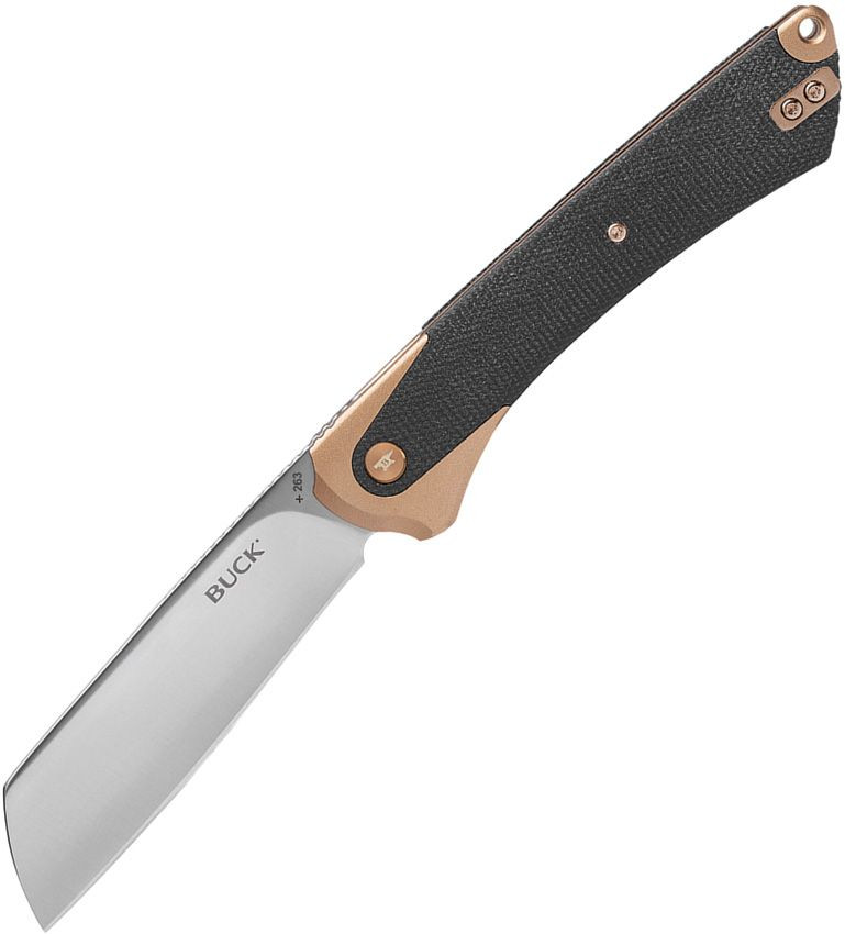 Buck 263 Hiline XL copper aluminum folding knife