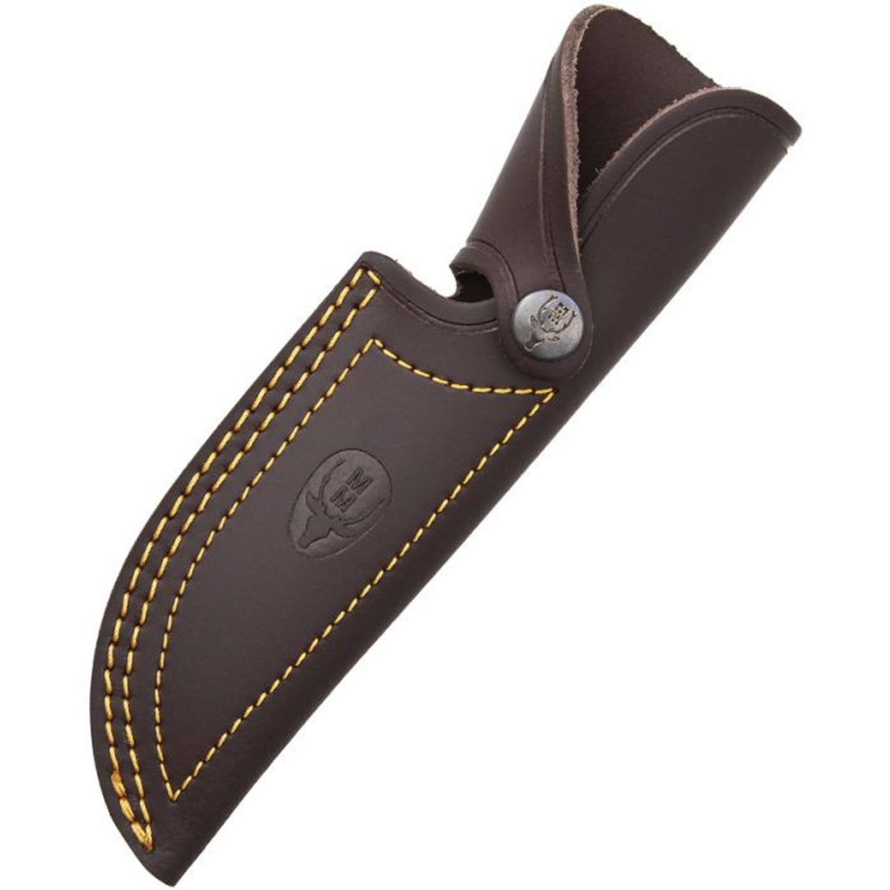 Muela Rhino Fixed Blade Knife (MUE91641)- 4.00" Stainless Steel Drop Point Plain Blade, Olive Wood Handle