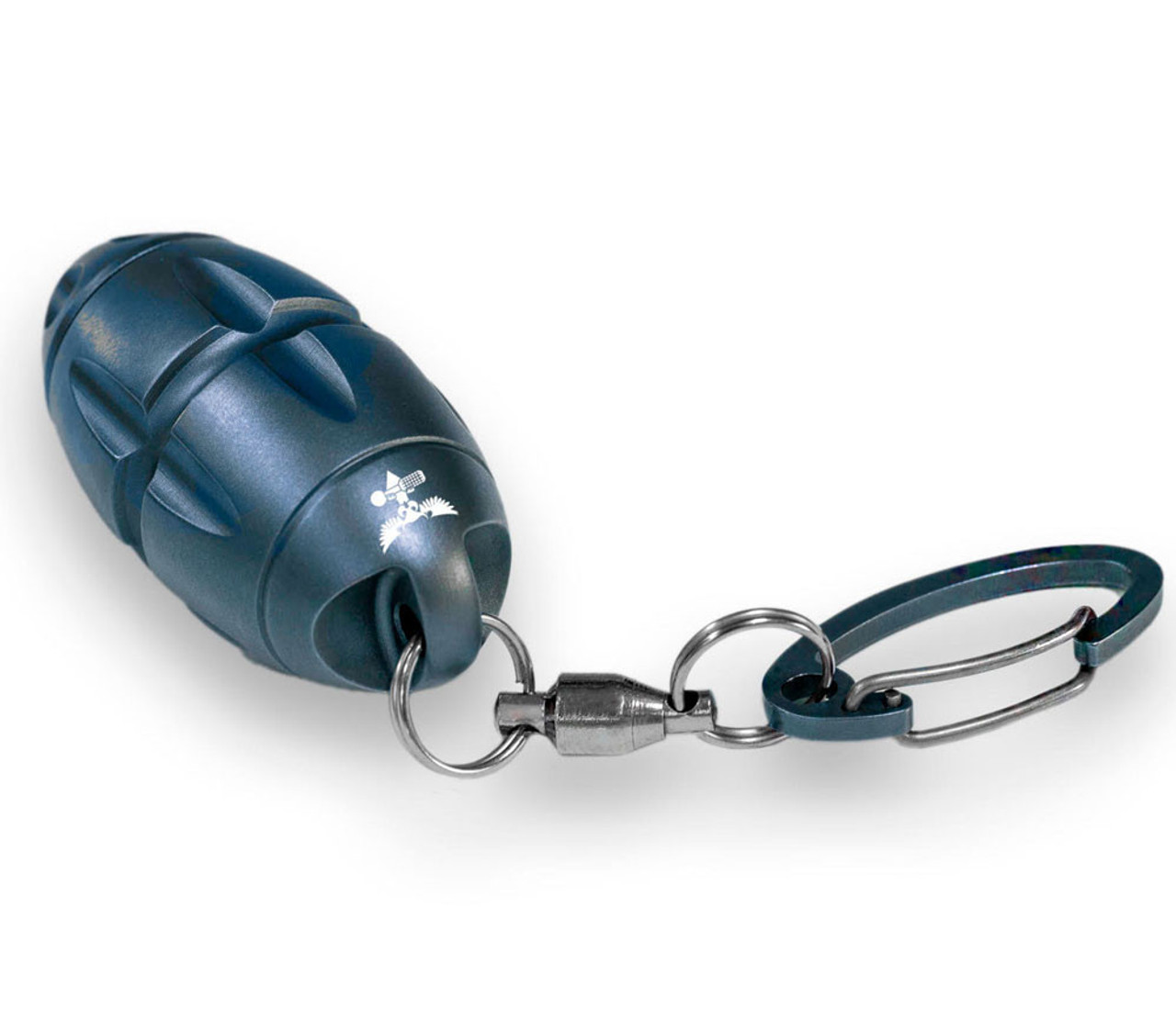 LionSTEEL Eggie Keychain (EG-BL) - Blue Titanium, 6 Tools