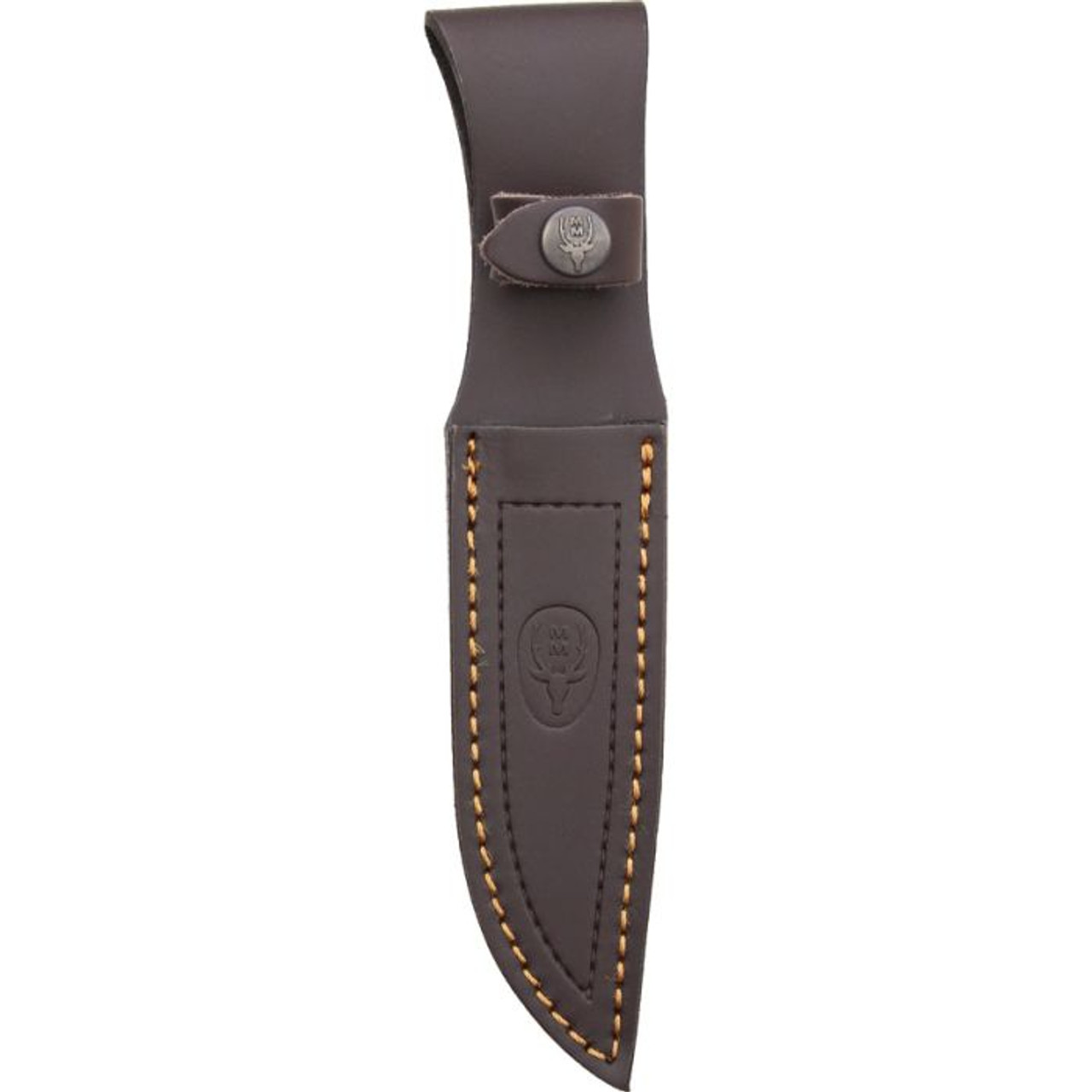 Muela Ranger Fixed Blade Knife (MUE93041)- 4.63" Stainless Steel Drop Point, Brown Wood Handle
