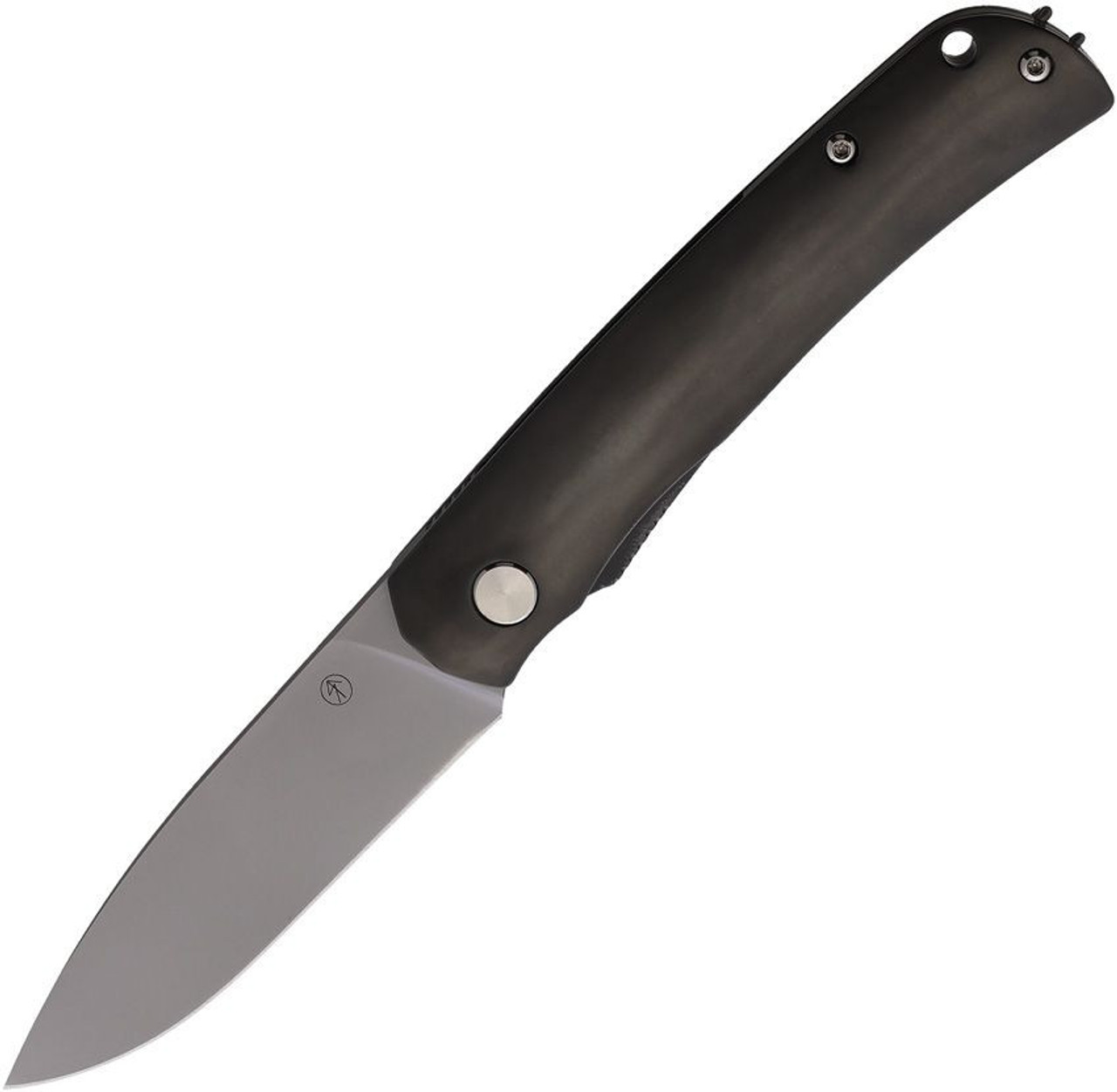 PMP User II Framelock Zirconium (PMP051) - 3.1in Satin CPM-S90V Drop Point Plain Blade, Zirconium Handle