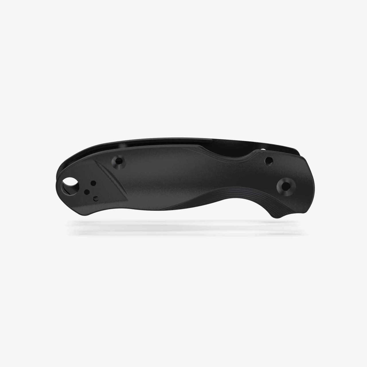 Flytanium Lotus Titanium Black Scales - for Spyderco Paramilitary 3