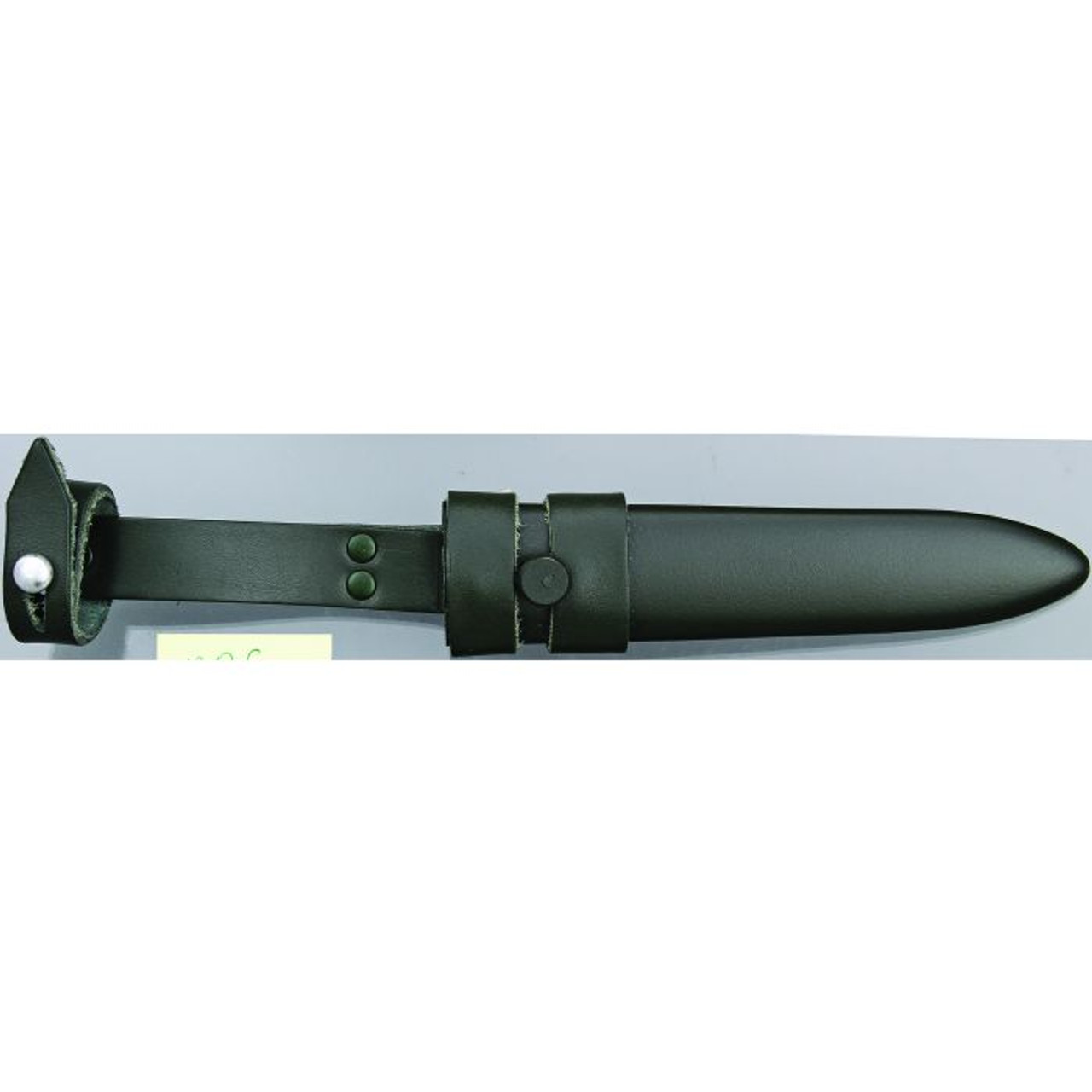 Maserin Bundeswehr Fixed Blade Knife (621000)- 5.625" Satin 420 Spear Point Plain Blade, OD Green Nylon Handle