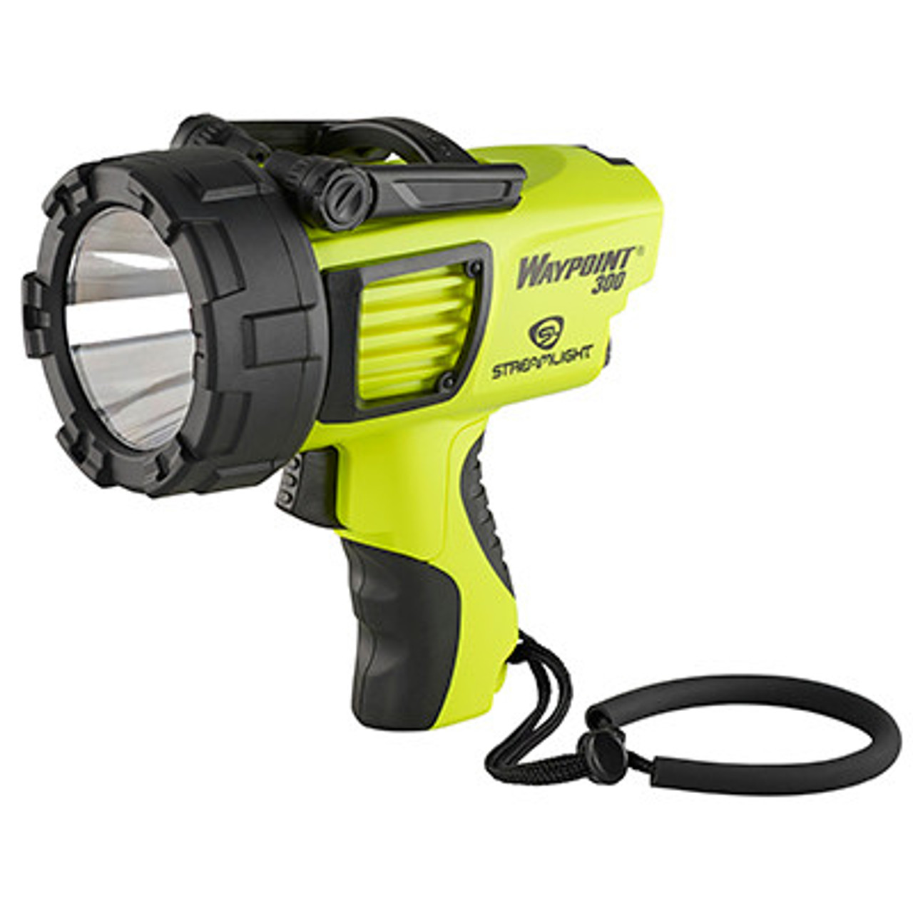 Streamlight Waypoint 300-44910 Lithium Ion Rechargeable 1,000 Lumen Spotlight for Long Range Targeting - Yellow