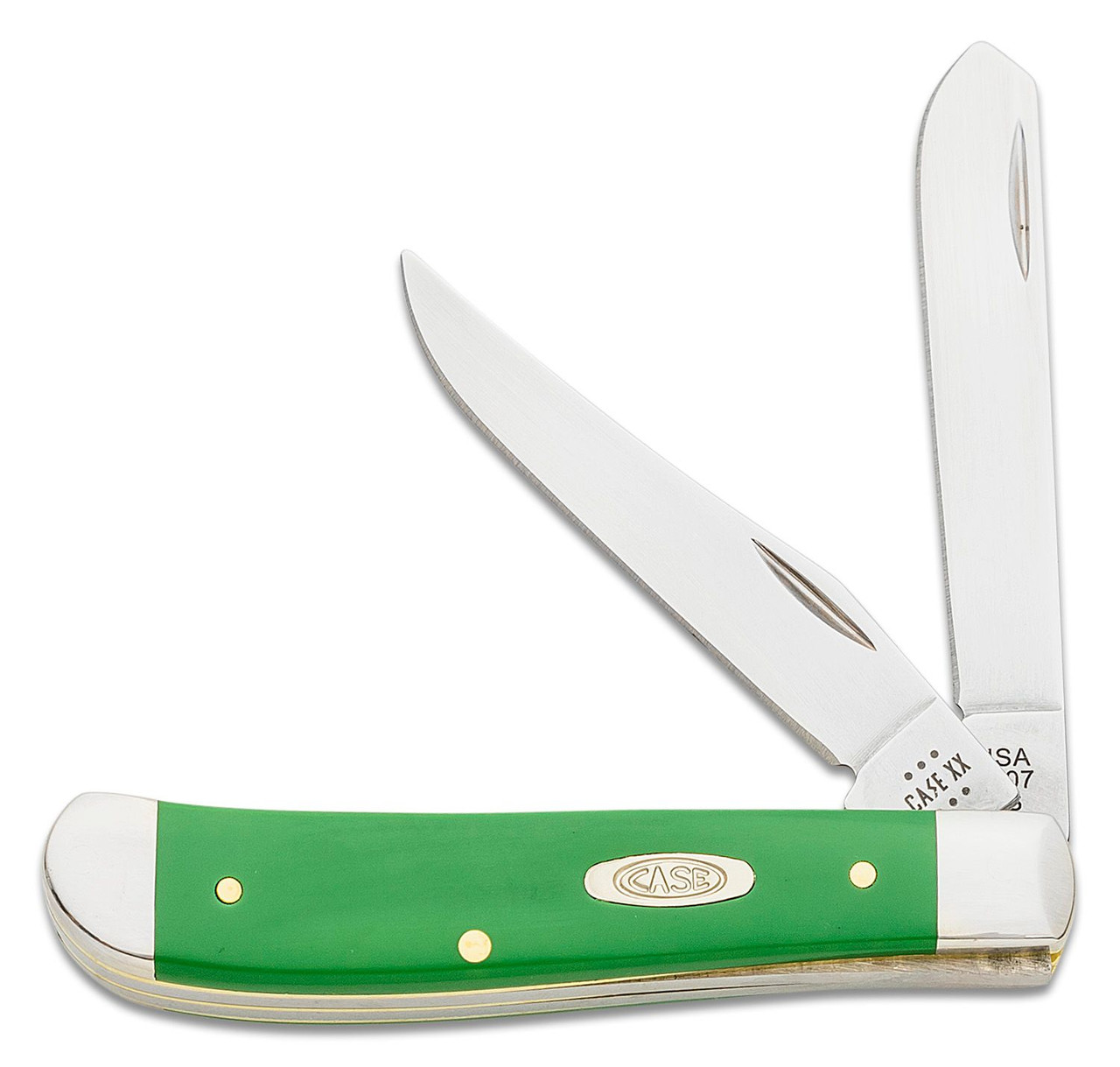 Case Mini Trapper 53392 Smooth Green Synthetic (4207 SS)