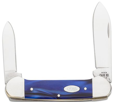 Case Canoe 23447 Sparxx Smooth Blue Pearl Kirinite Knifeworks