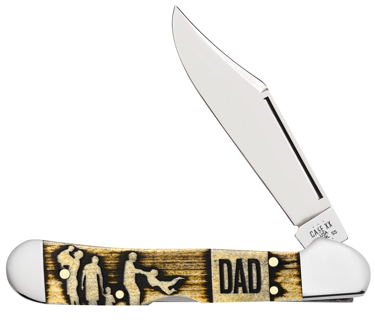 Case Mini CopperLock 10621 Father's Day "DAD" 2023 (61749L)