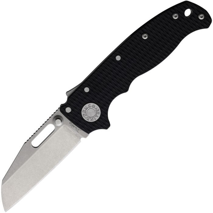 Demko AD20.5 Shark Lock | Black G-10 Wharncliffe | Knifeworks