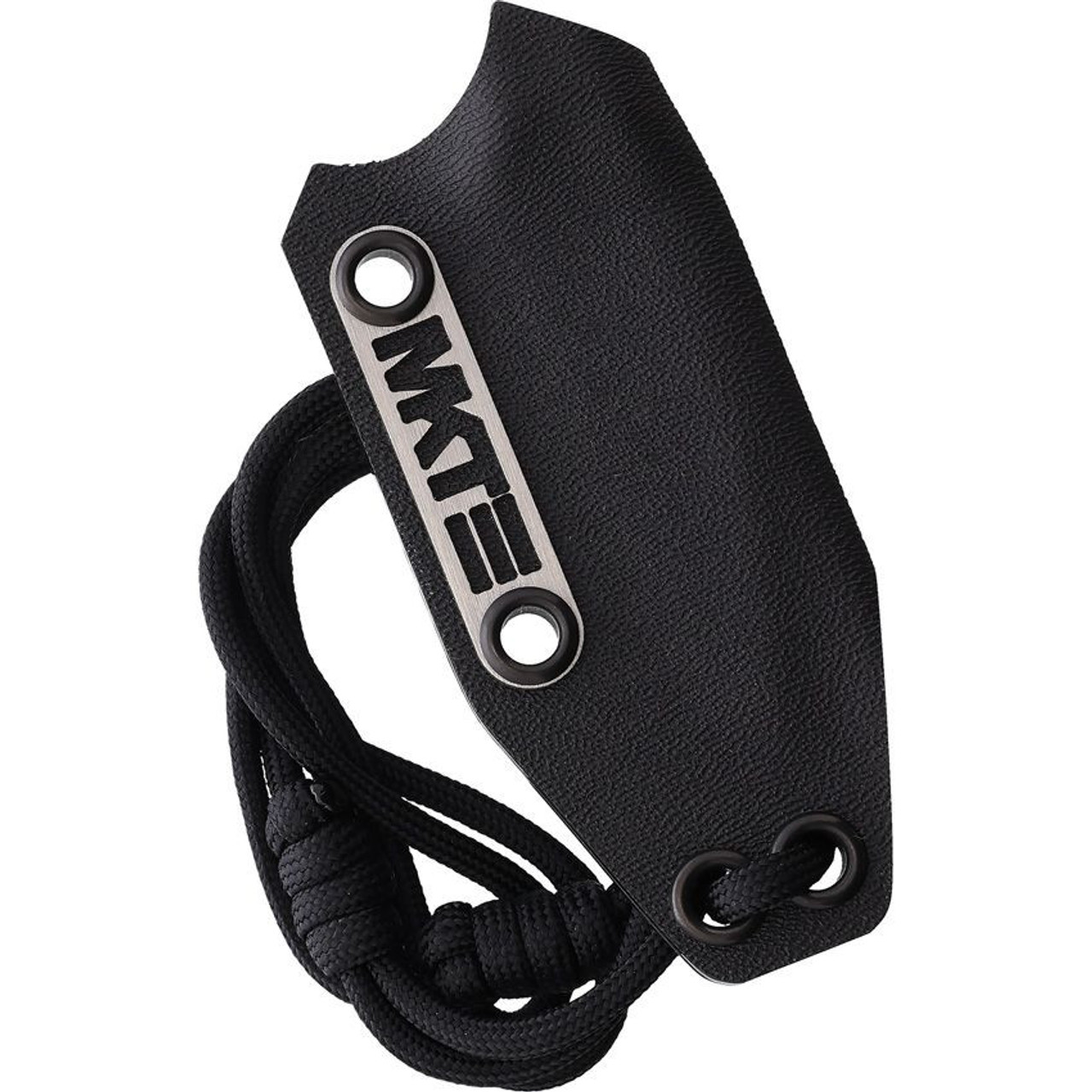 Medford Necromancer Fixed Blade (MD117STQ08KB) 2.25" Tumble Finished S35VN Drop Point Plain Blade, Black G-10 Handle