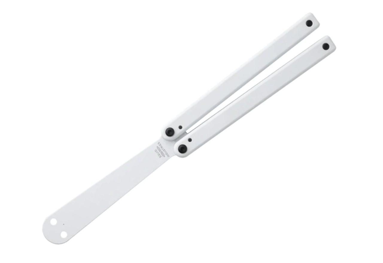 Squid Industries Squiddy Trainer (Squiddy) 5.2" CPVC White Trainer Blade, White CPVC Handles