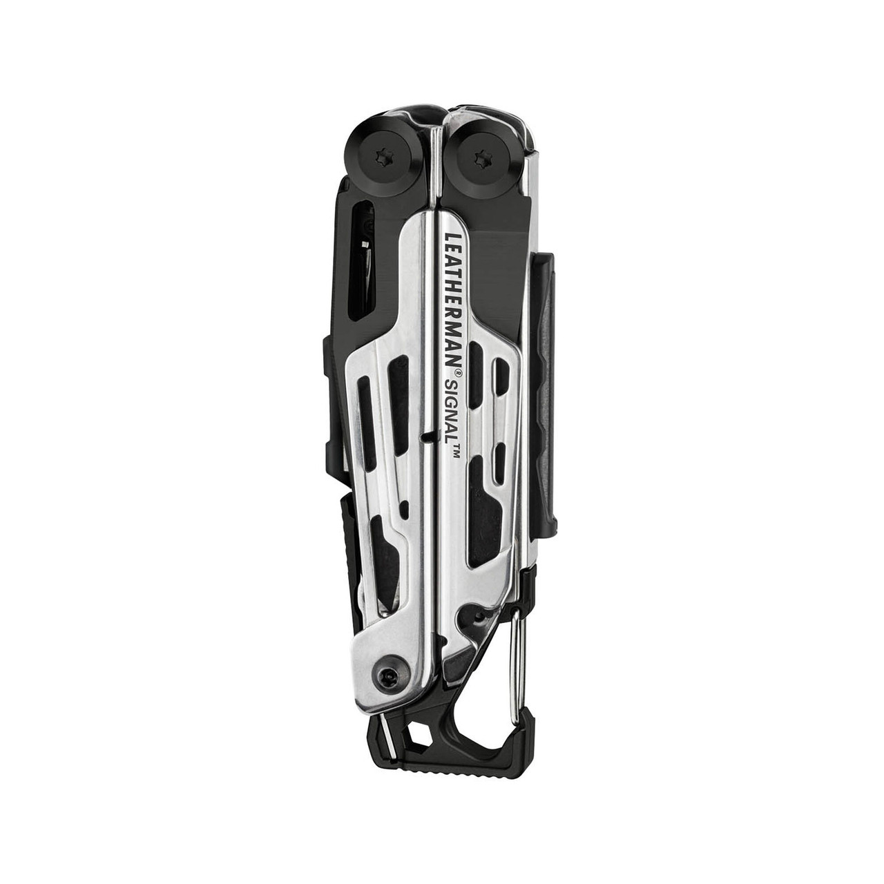 Leatherman Signal Multi-Tool (832623) Black and Silver Stainless Steel Construction - 19 Tools