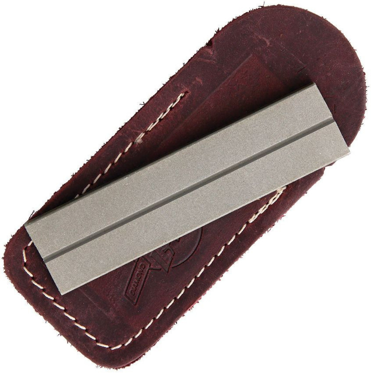 EZE-LAP Diamond Pocket Sharpener (36M) Leather Sheath