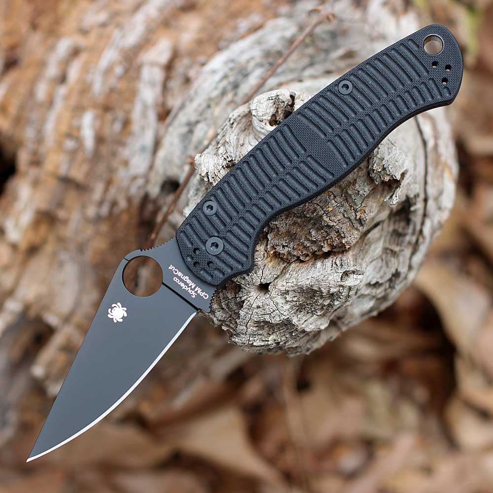 Spyderco PM2 Salt | MagnaCut DLC Black | C81GMCBKP2 | Knifeworks