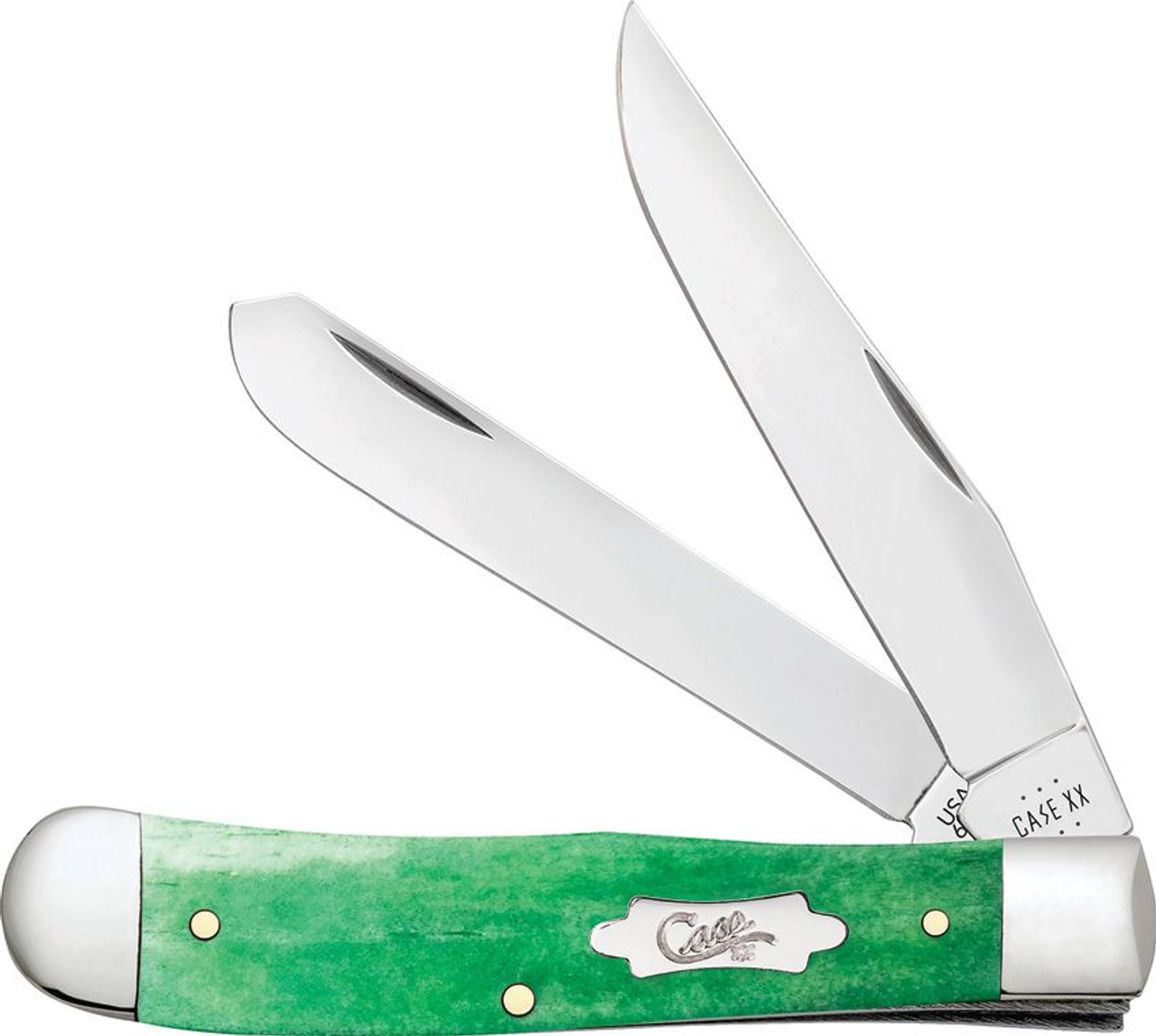 Case Trapper 19940 Smooth Emerald Green Bone (6254 SS)