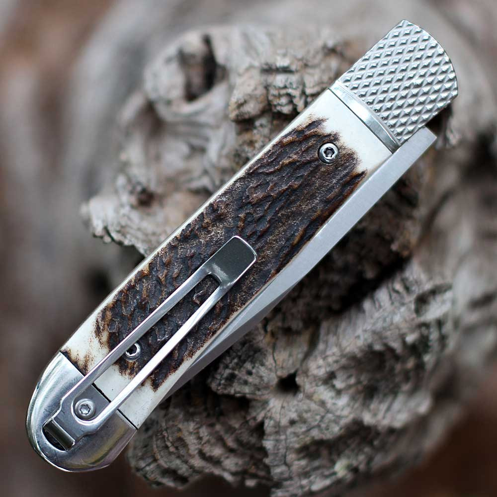 CobraTec Trapper Hidden Release Auto | CTTHRSTG| Knifeworks
