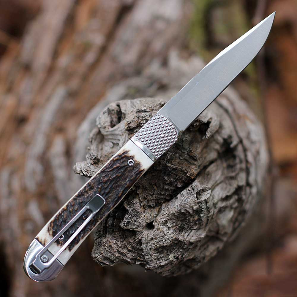 ガンドレ　リトグラフ(キャフェドラペ) CobraTec Trapper Hidden Release Auto | CTTHRSTG| Knifeworks