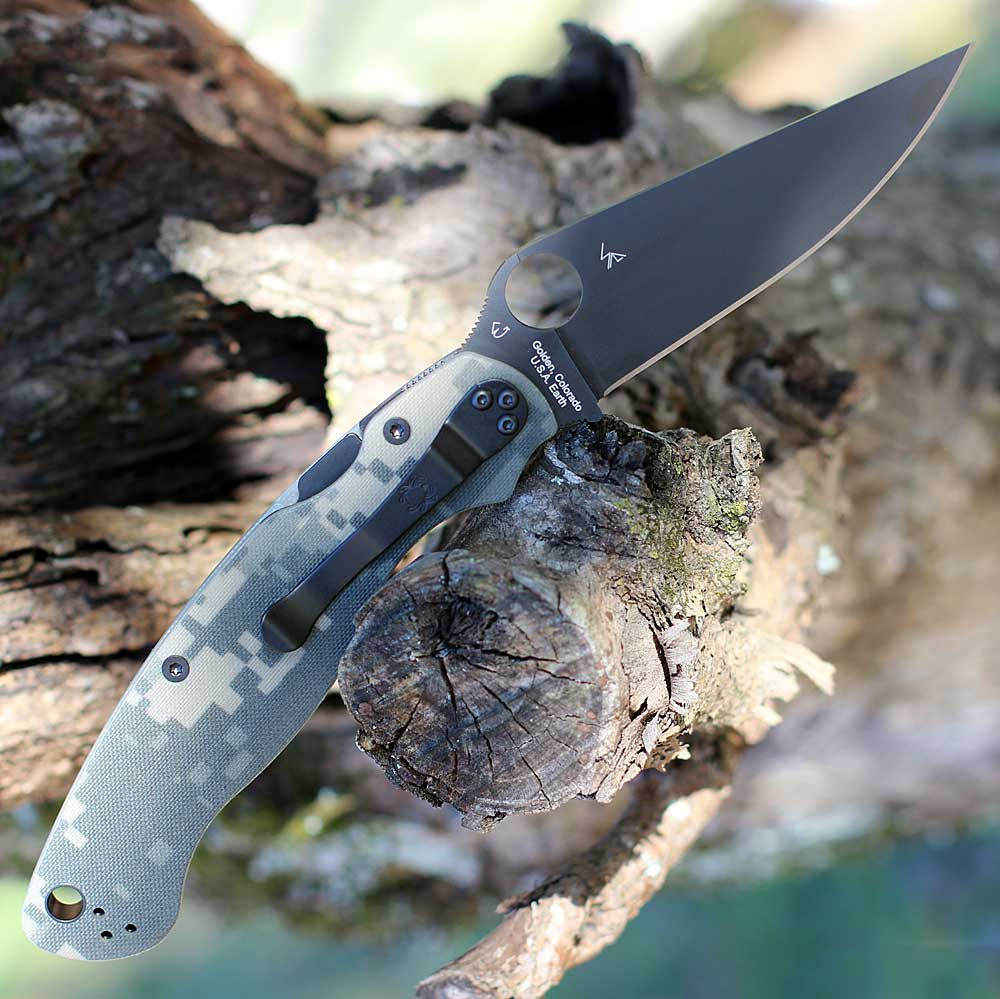 Spyderco Military 2 | C36GPCMOBK2 | Knifeworks Spyderco Military 2 | C36GPCMOBK2 | Knifeworks