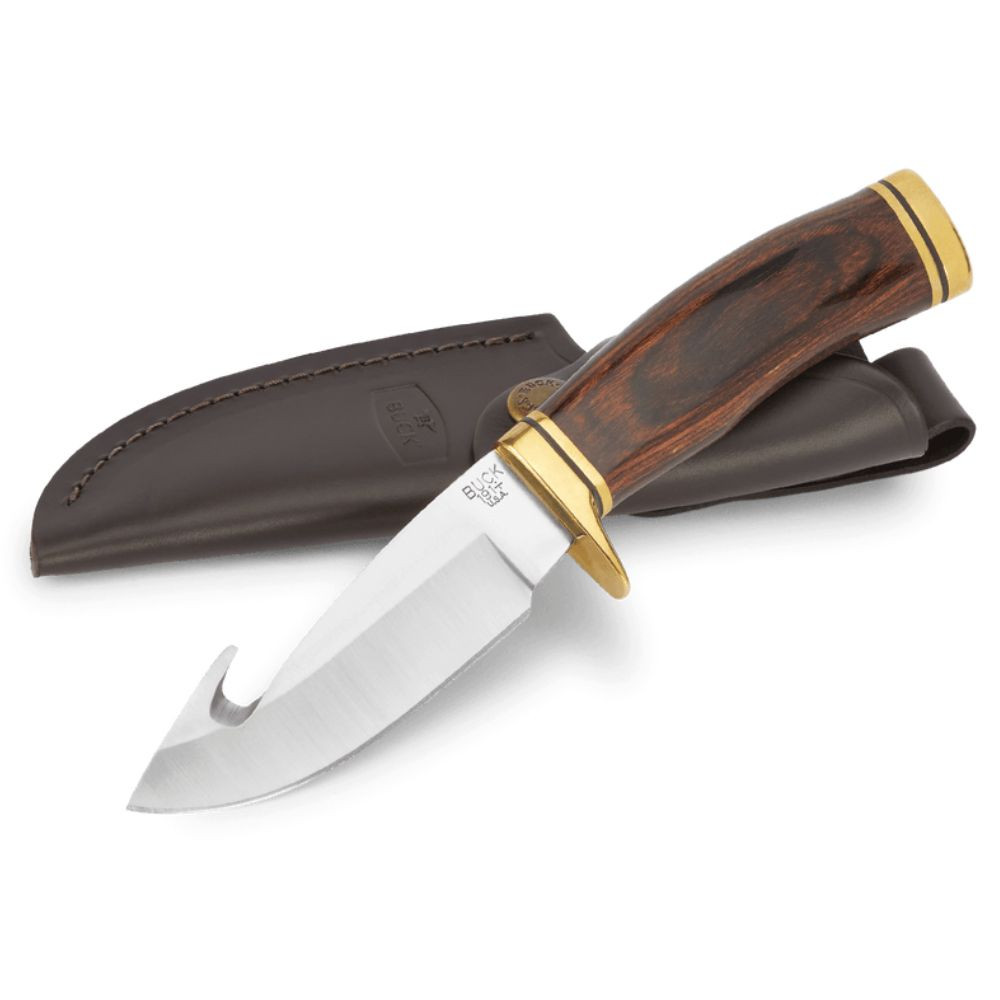 Buck Zipper Guthook with sheath