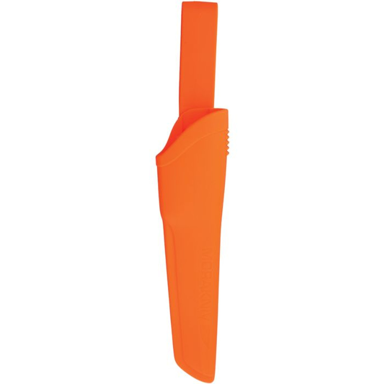 Mora Knives Bushcraft (FT01621) 4.29" Stainless Steel Satin Drop Point Plain Blade, Orange Polypropylene Handle, Orange Polypropylene Sheath