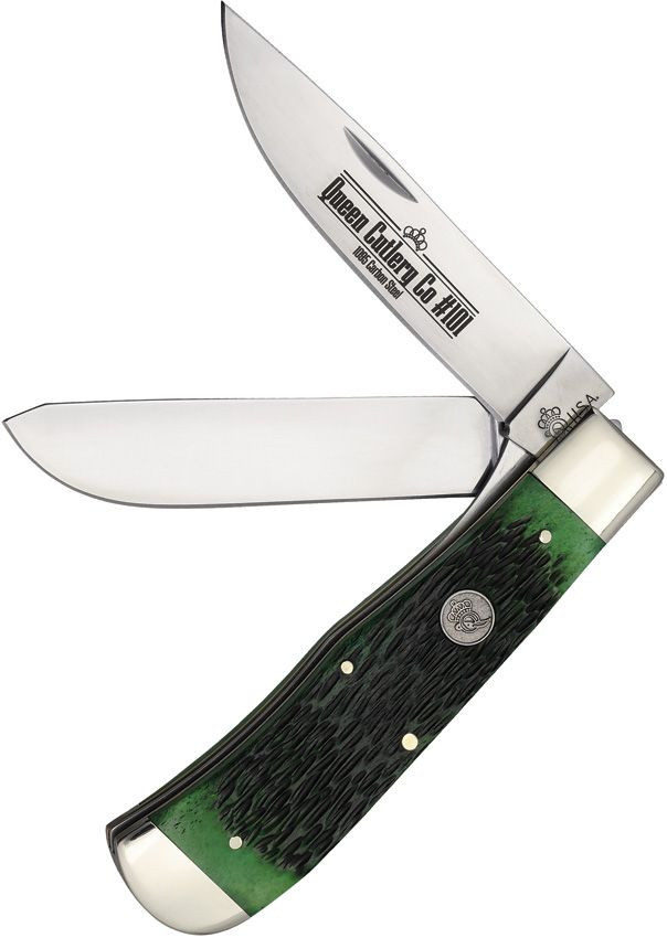 Queen Cutlery Jumbo LinerLock Trapper | QGPSB206L | Knifeworks