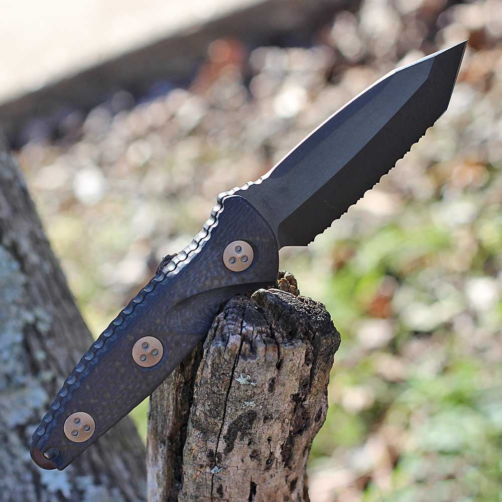 Microtech Socom Alpha Mini T/E Fixed Blade 3.75