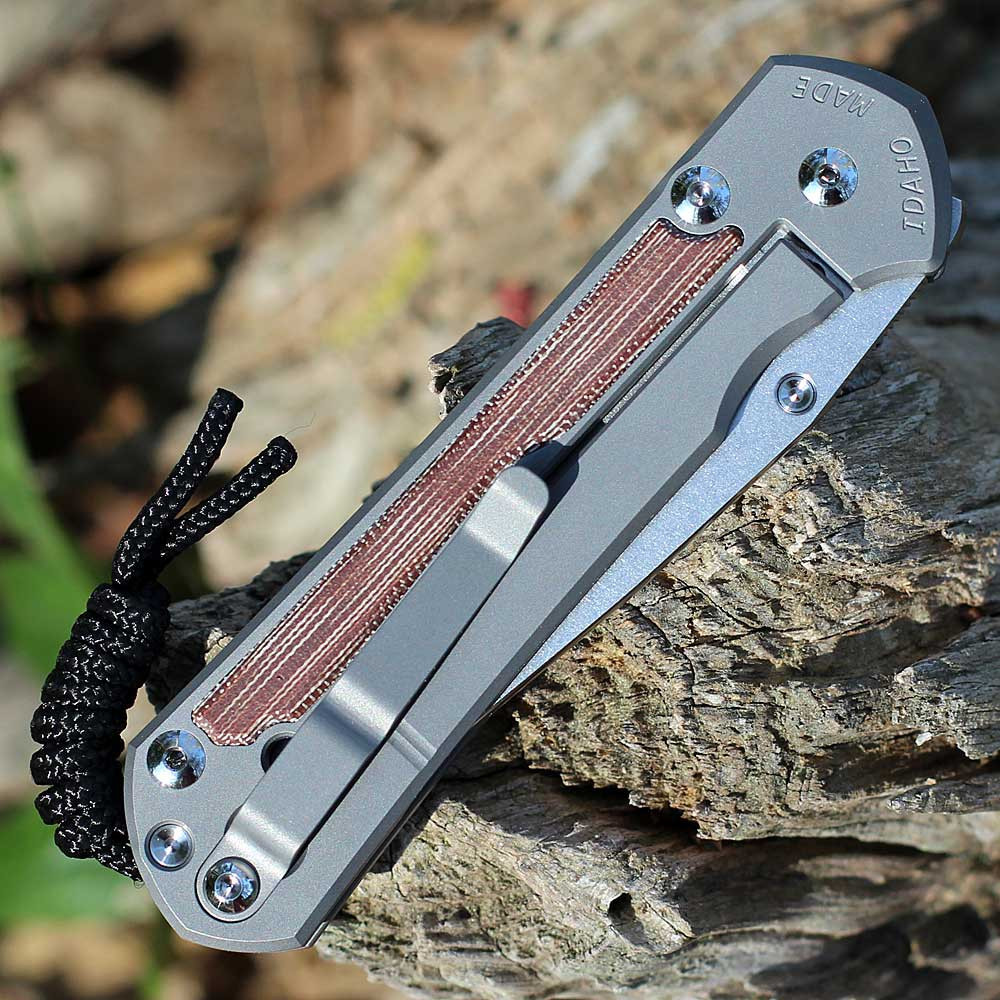 CRK Large Sebenza 31 - MagnaCut, Nat Micarta L31-1660 | Knifeworks