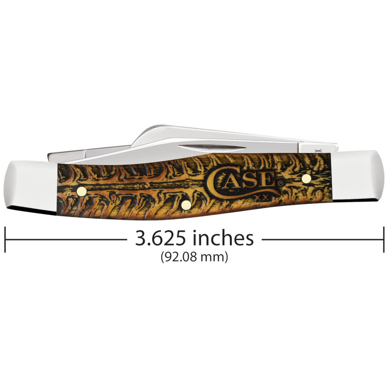 Case Medium Stockman 81801 Golden Pinecone Nat Bone (63032 SS)