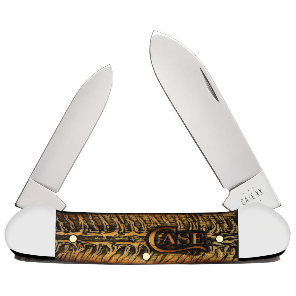 Case Canoe 81802 | Golden Pinecone Nat Bone | Knifeworks