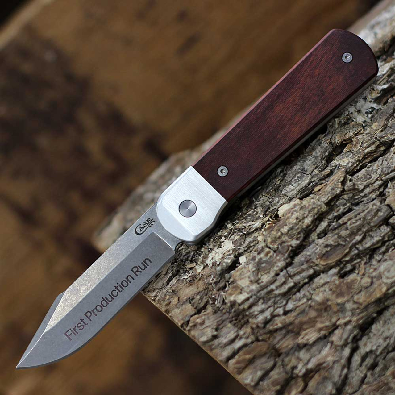 Case Bridgeline Longhouse First Production Run 81909 Rosewood (LONGHOUSE CPM20CV)