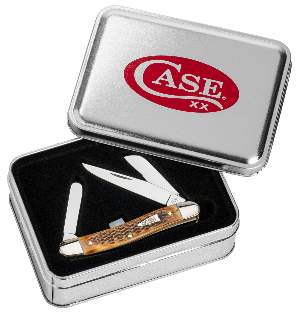 Case Med Stockman 10778 Burnt Amber Bone Rogers Corn Cob Jig (6318 SS)