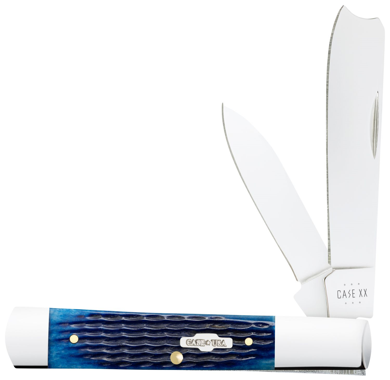 Case Razor 02798 Rogers Corn Cob Jigged Blue Bone (62005RAZ SS)