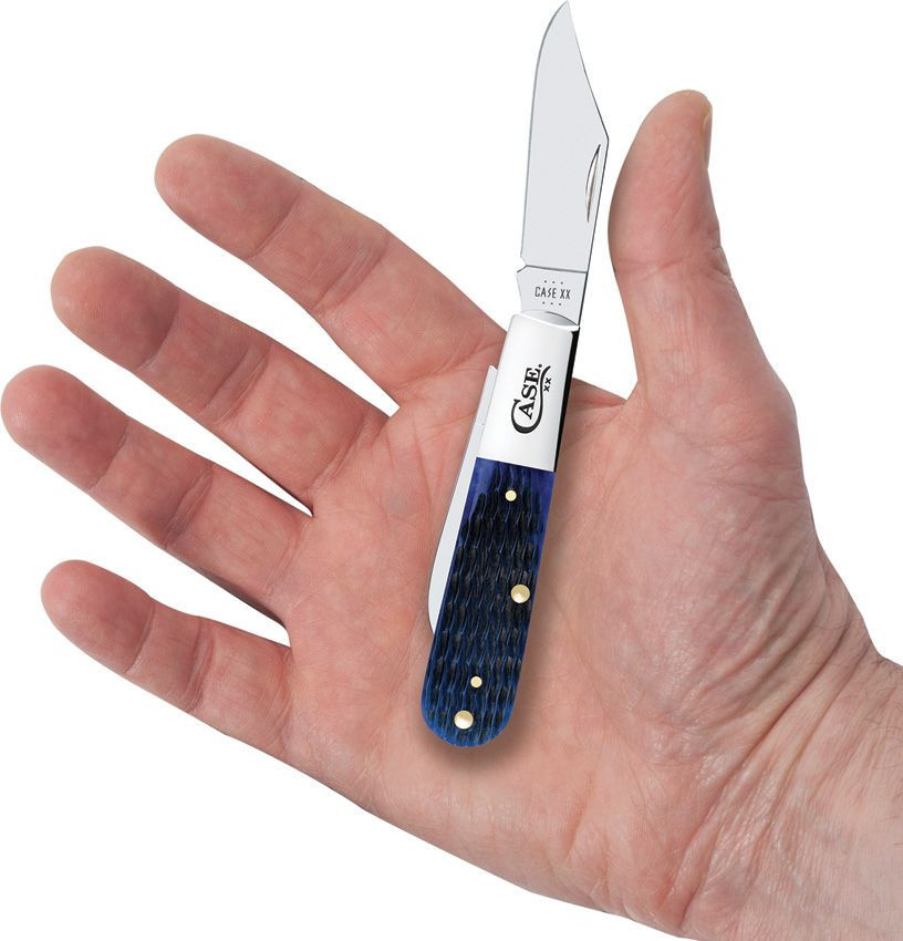 Case Barlow | 06894 Rogers Jig Navy Blue Bone | Knifeworks