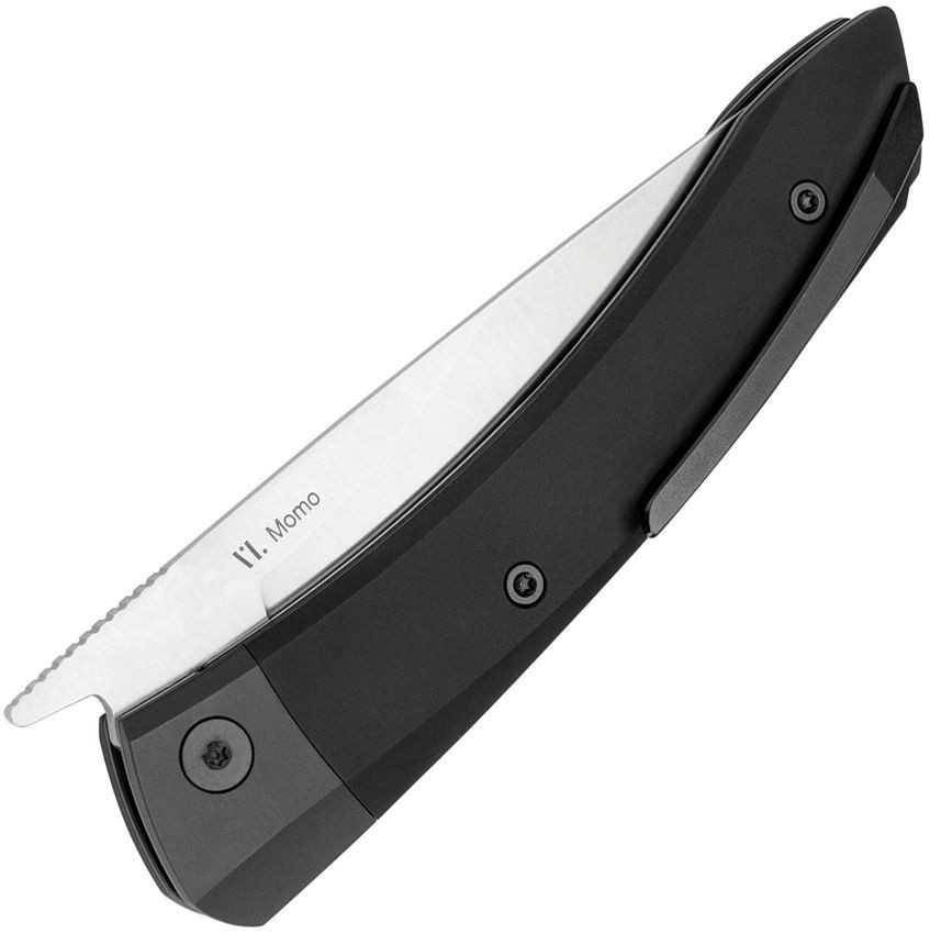 Kizer Momo 154CM Black Aluminum Drop Point V4663C1