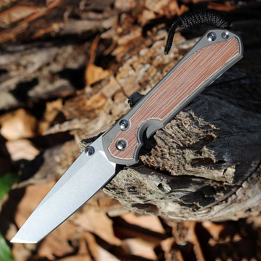 Chris Reeve Large Sebenza 31 Natural Micarta Inlay L31-1230