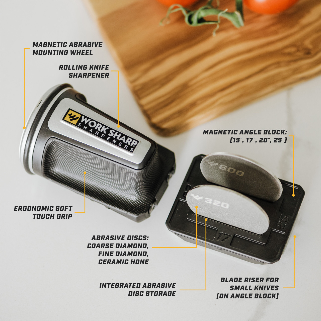 Work Sharp Rolling Knife Sharpener | WSKTNRKS | Knifeworks